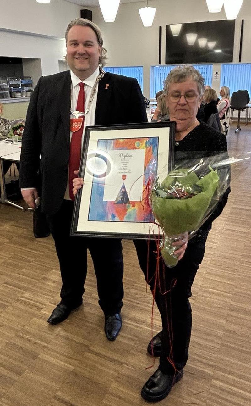 Mottakar av årets kulturpris 2024 - Anne Kauppi - Klikk for stort bilete